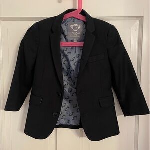 APPAMAN Navy Mod Suit Boy’s 3T EUC Blazer Jacket Pants Slacks Core Collection